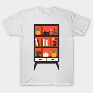 Book Shelf T-Shirt